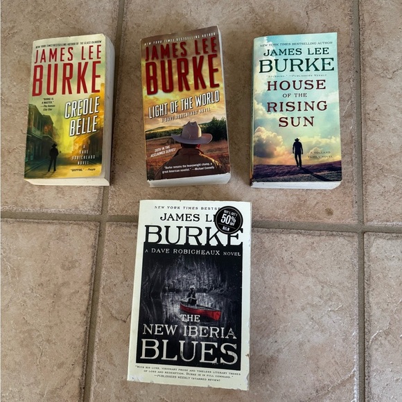James Lee Burke PB Lot of 4 Creole Belle/light Of World/Rising Sun/Iberia Blues - Picture 1 of 9